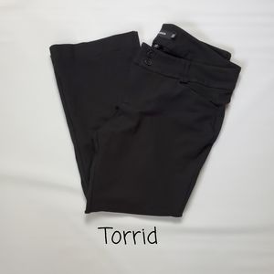 TORRID BLACK HI RISE PANTS, SIZE 20W